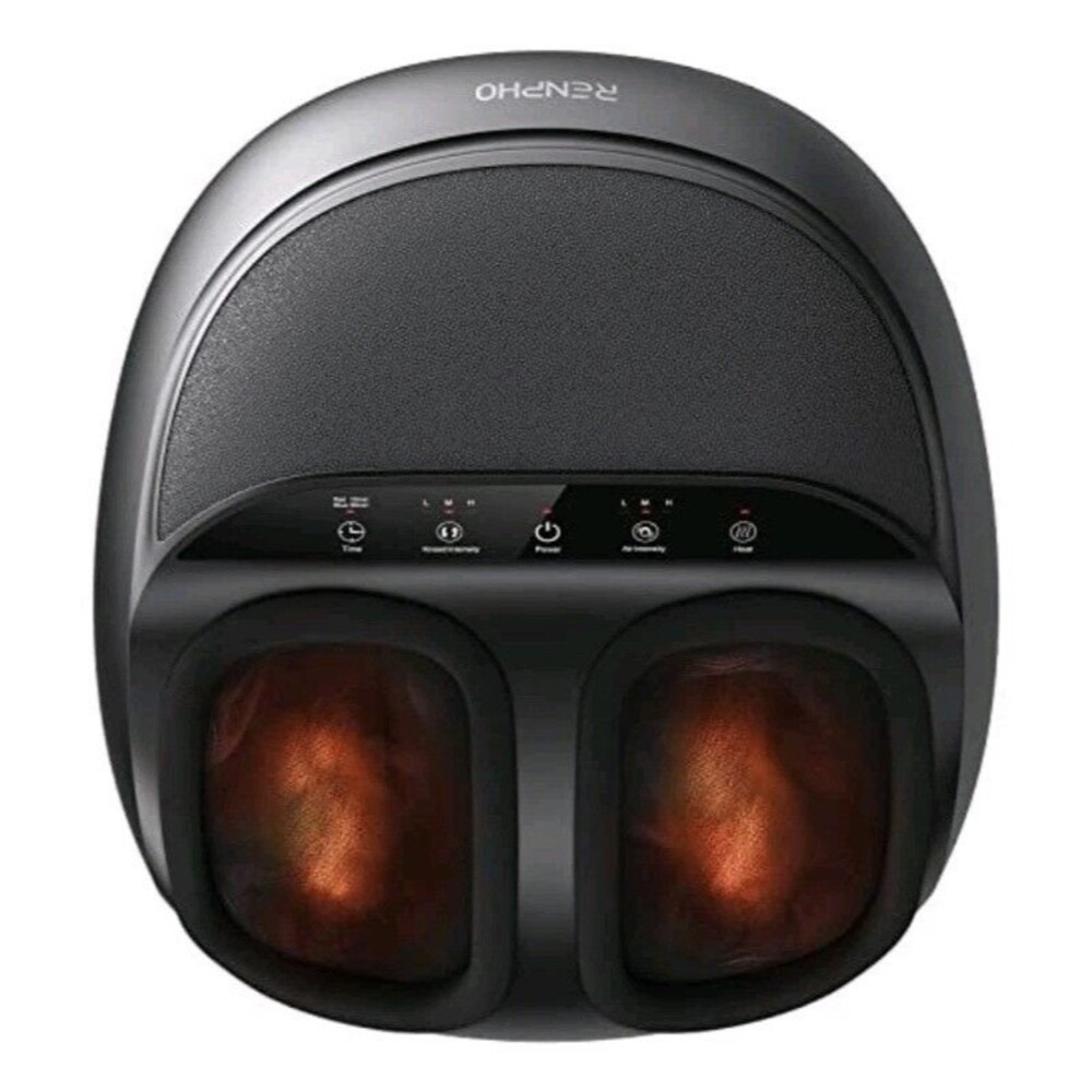 RENPHO Foot Massager Machine with Heat Shiatsu Deep Kneading Tired Muscles NEW